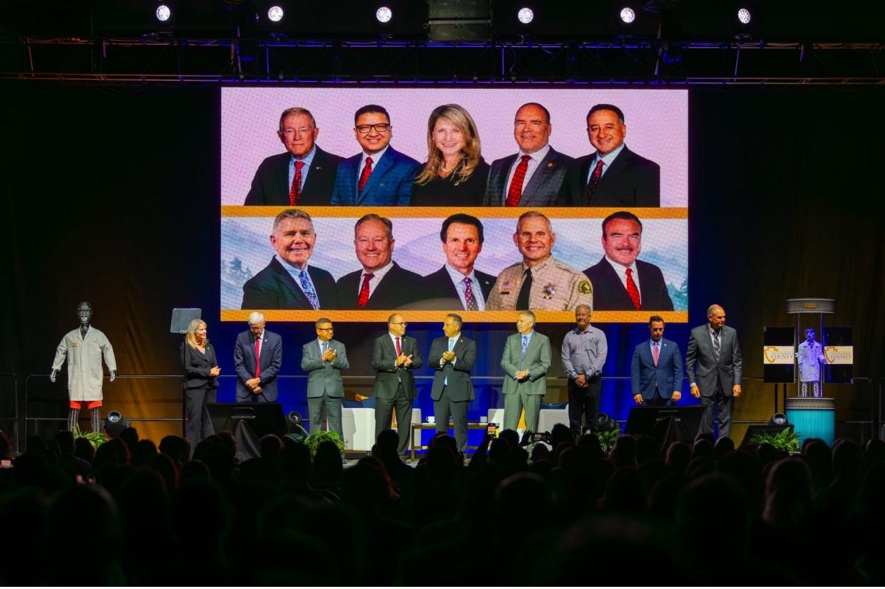 The San Bernardino County Board of Supervisors spotlighted areas of opportunity, growth, and innovation at the 2023 State of the County event at the Ontario Convention Center.