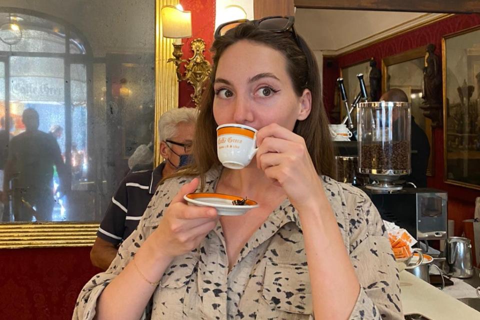 Jo harnesses the power of Italian espresso  (Joanna Taylor)