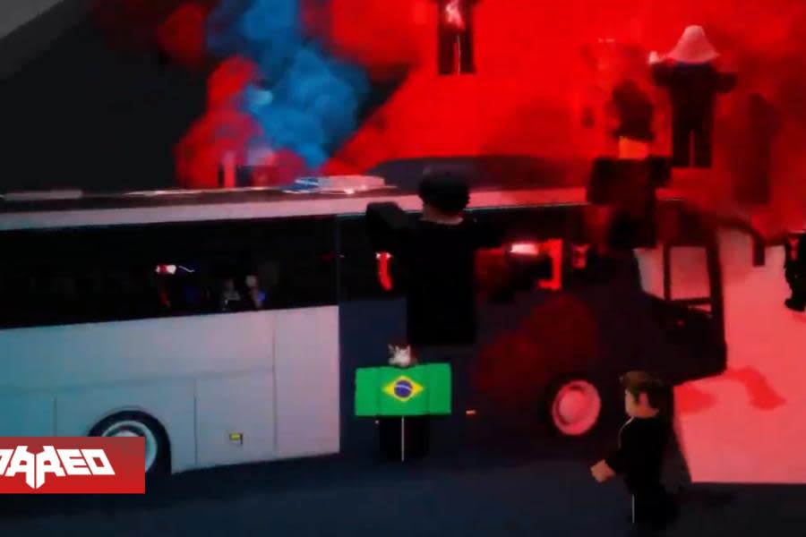 En ROBLOX, hinchas de Corinthians fueron a emboscar el bus de Boca Juniors, pero terminaron atacando el bus de su propio equipo