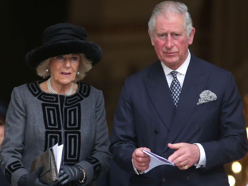 Charles was apparently so devastated that Camilla was marrying someone else, he refused to attend the wedding. Photo: Getty