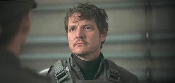 Pedro Pascal en la segunda temporada de The Mandalorian