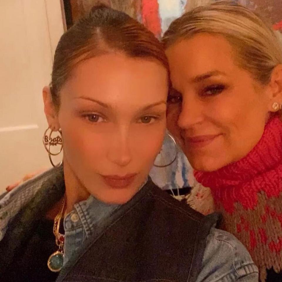 bella and Yolanda hadid