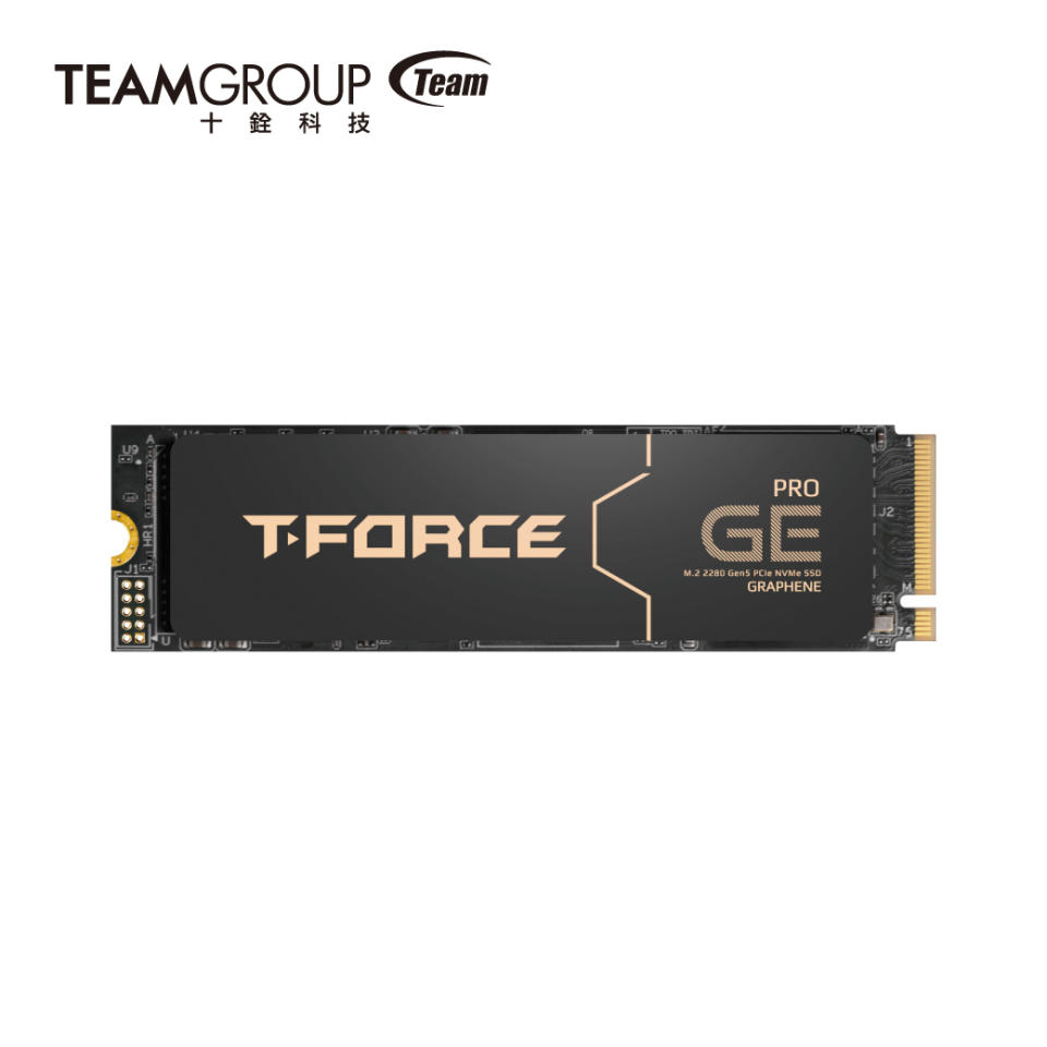 T-FORCE GE PRO Gen5 M.2 PCIe 固態硬碟（來源：十銓科技官方提供）