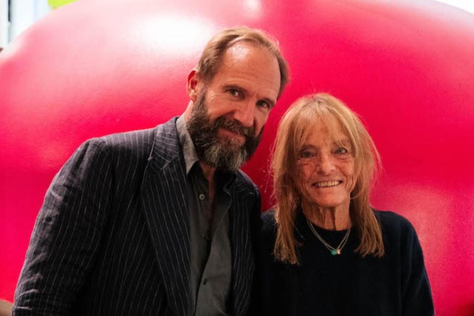 Ralph Fiennes with Ruth Rogers (Ruthie’s Table 4)