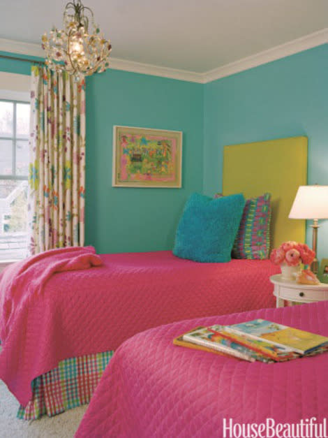 Bright and Colorful Bedroom