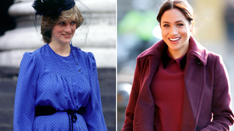 Unlike Princess Diana, Princess Anne ad the Duchess of Cambridge, Meghan Markle is looking into other “options” for the birth of her first child. Source: Getty