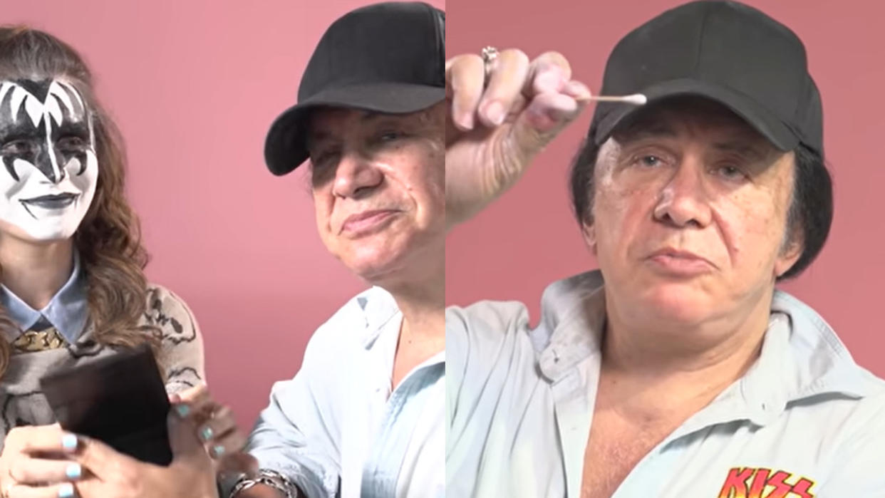  Gene Simmons makeup tutorial 