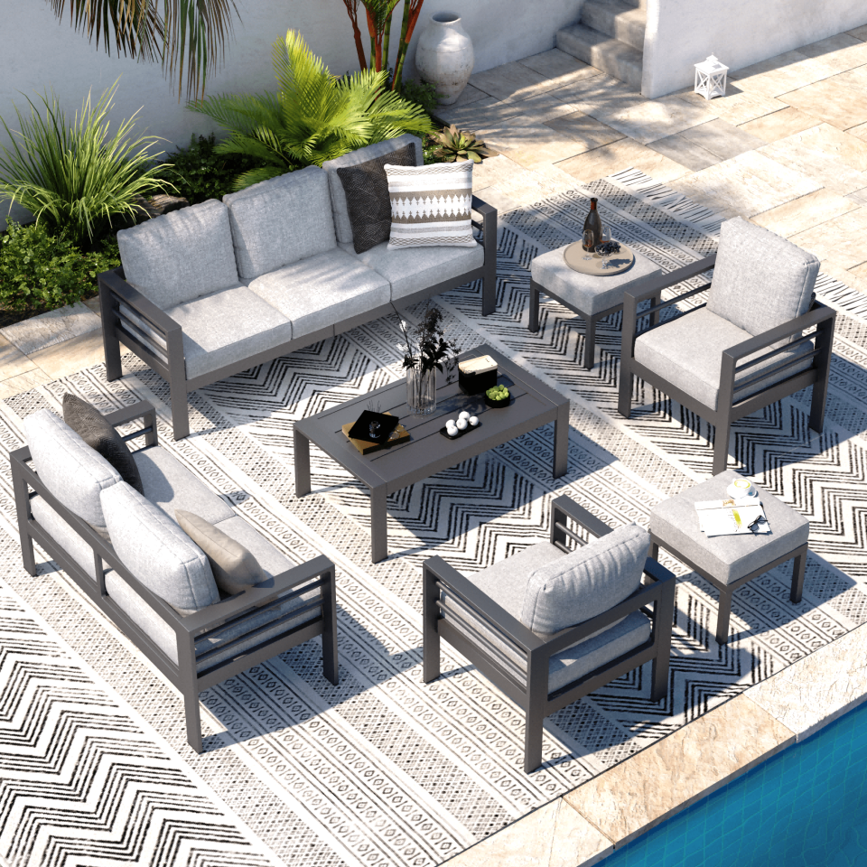 <p><a href="https://go.redirectingat.com?id=74968X1596630&url=https%3A%2F%2Fwww.walmart.com%2Fip%2FAECOJOY-Aluminum-Outdoor-Furniture-Set-7-Pieces-Sectional-Sofa-Patio-Conversation-Set-Light-Gray%2F1516767127&sref=https%3A%2F%2Fwww.housebeautiful.com%2Fshopping%2Fbest-stores%2Fg60883924%2Fwalmart-outdoor-furniture-sale-may-2024%2F" rel="nofollow noopener" target="_blank" data-ylk="slk:Shop Now;elm:context_link;itc:0;sec:content-canvas" class="link ">Shop Now</a></p><p>7-Piece Conversation Sofa Set </p><p>walmart.com</p><p>$799.99</p>