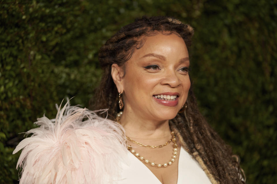 Ruth E. Carter arrives at The Academy Women's Luncheon presented by CHANEL on Wednesday, Nov. 16, 2022, at Academy Museum of Motion Pictures in Los Angeles. (AP Photo/Allison Dinner)