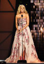 Celebrity designer Zuhair Murad created this stunning floral dress Carrie Underwood wore in 2011. Murad also designed the dress Sofia Vergara wore to the 2012 Emmy Awards. (Photo by Rick Diamond/Getty Images)