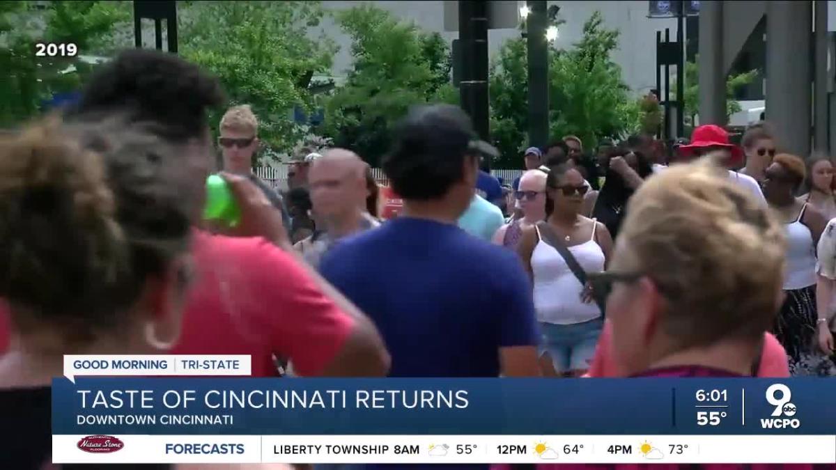 Taste of Cincinnati returns today [Video]