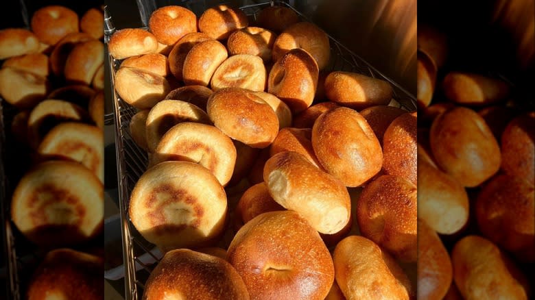 Mt. Bagel bagels in basket