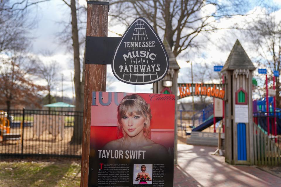 Taylor Swift donated $100,000 to the Kid Kingdom park in Hendersonville after the area flooded in 2010.