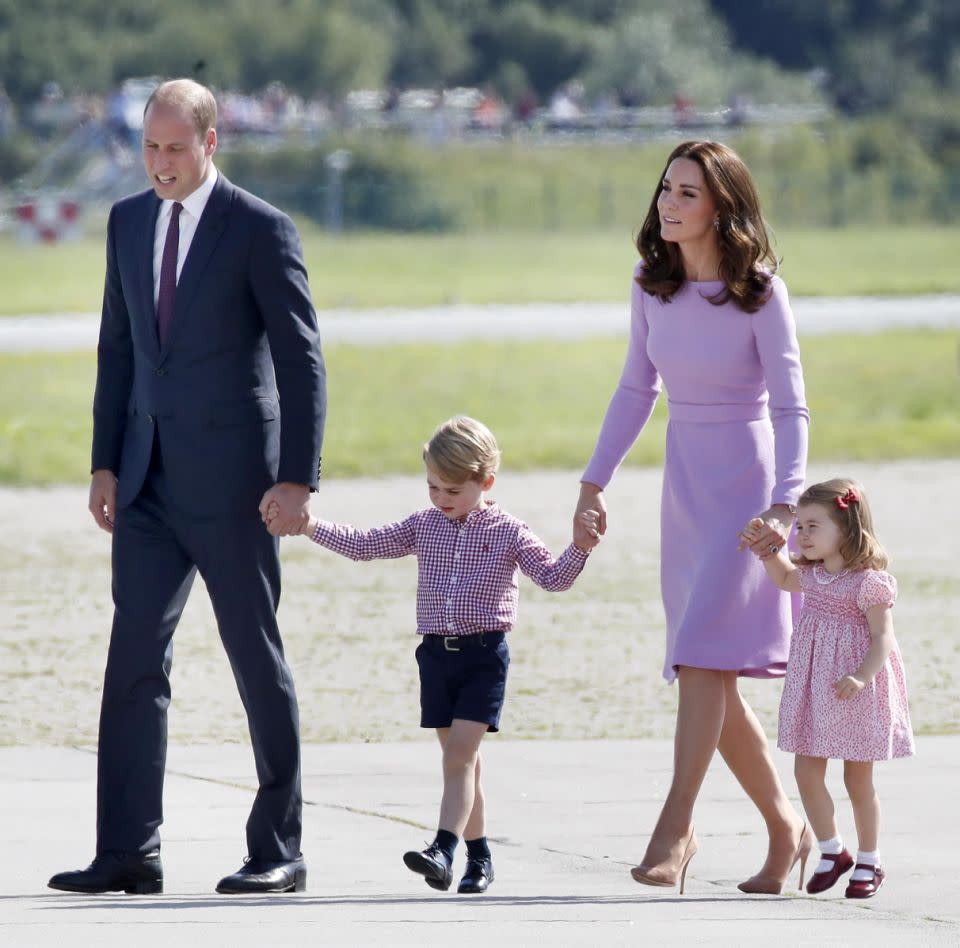 Apart from bodyguards, the family have other ways of protecting themselves. Photo: Getty