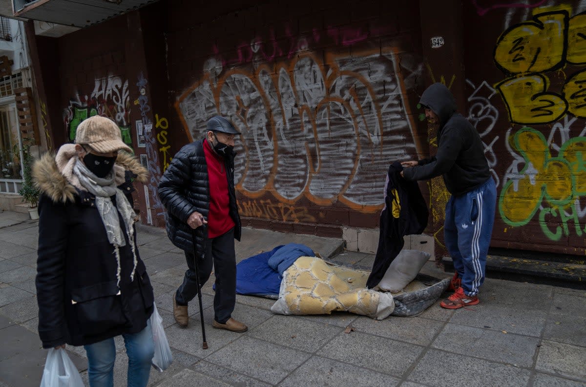 ARGENTINA-PROTESTA INFLACION (AP)