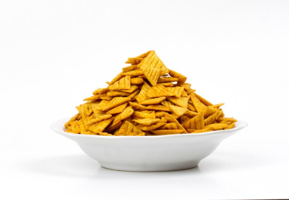 “Baked chips offer less fat overall than regular chips, making them only slightly lower in calories, which will have a minimal impact on your overall calorie intake for the day,” registered dietitian Gaby McPherson said. Getty Images/iStockphoto