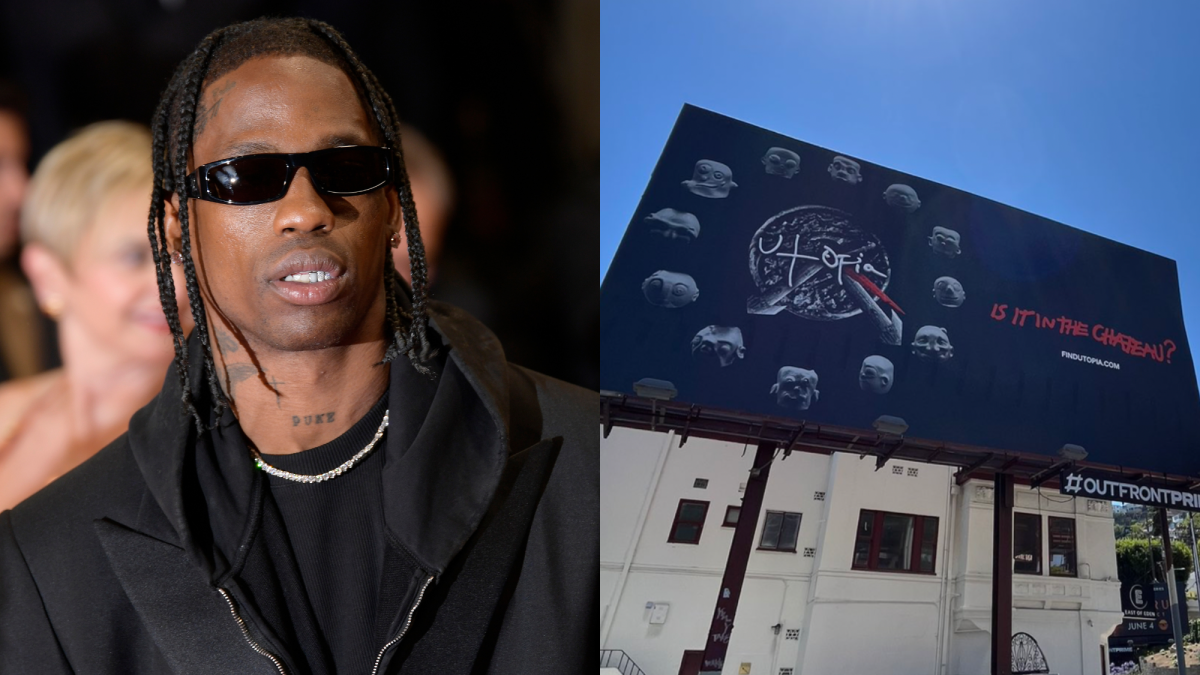 Travis Scott Utopia Billboards Appear in California