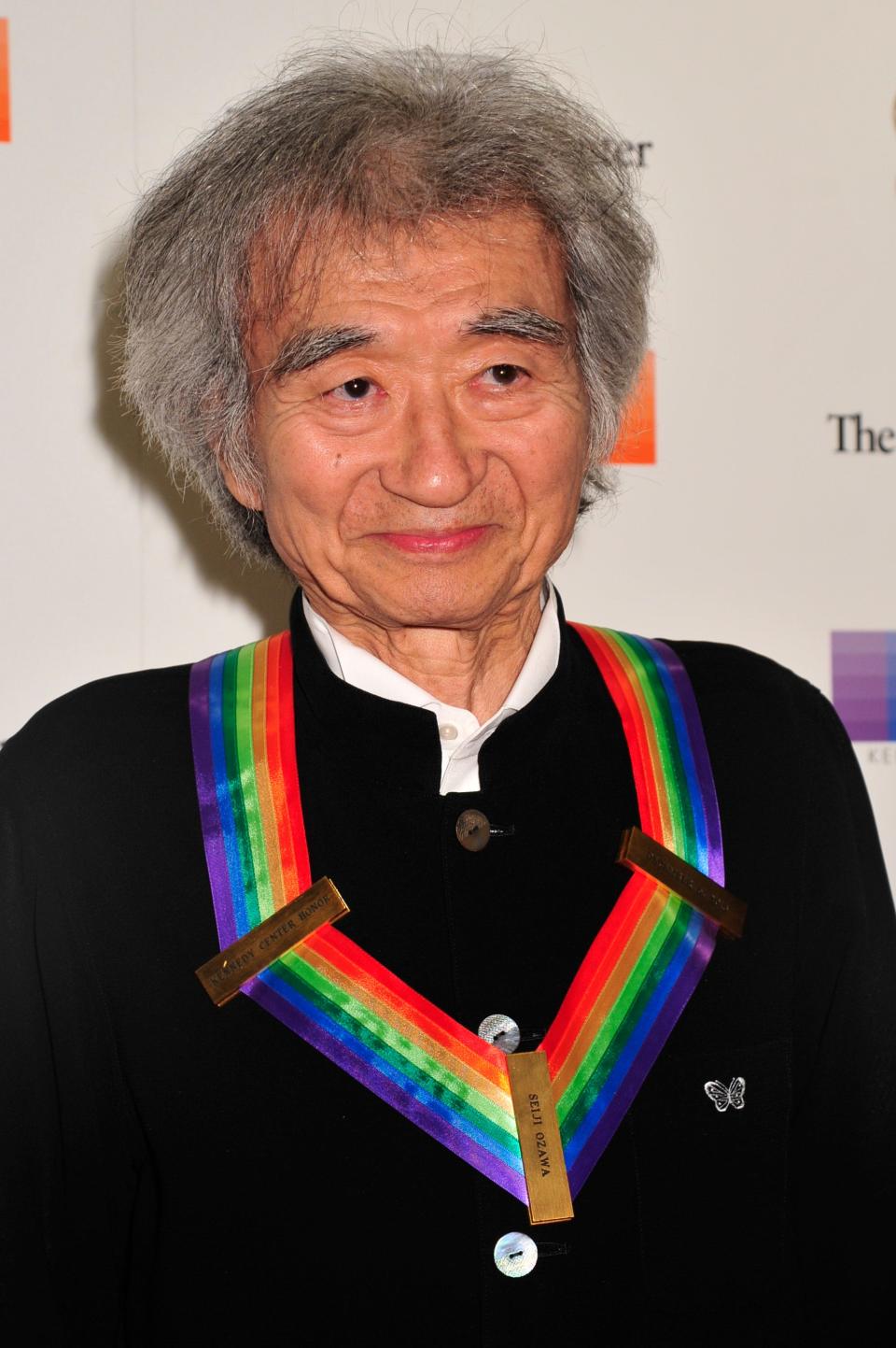 Conductor Seiji Ozawa dies aged 88. Ozawa, an honoree at the 38th Annual Kennedy Center Honors Gala, arrives to the event here at the Kennedy Center for the Performing Arts on Dec. 6, 2015, in Washington, DC.