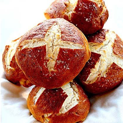 Pretzel Buns