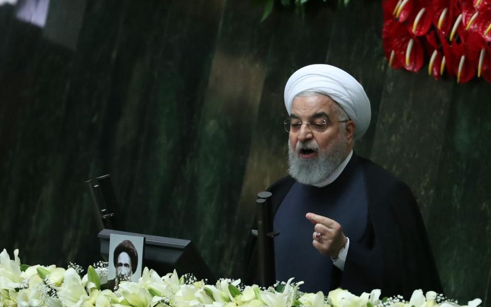 Iranian President Hassan Rouhani has told his cabinet to speed up legislation against so-called 'honour killings' - ABEDIN TAHERKENAREH/EPA-EFE/Shutterstock/Shutterstock