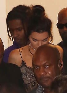 Kendall Jenner & A$AP Rocky Reunite in Paris