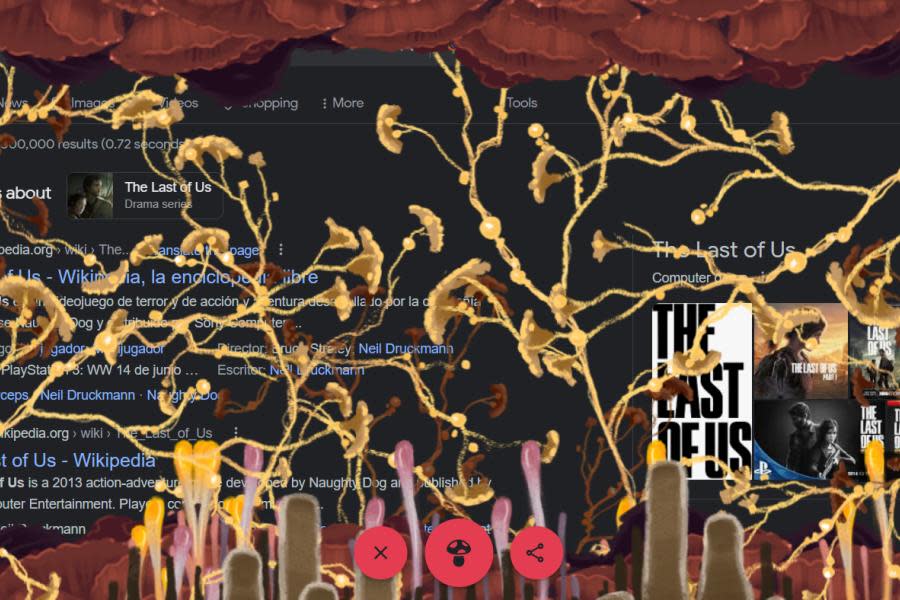 Google lanza contagioso easter egg de The Last of Us