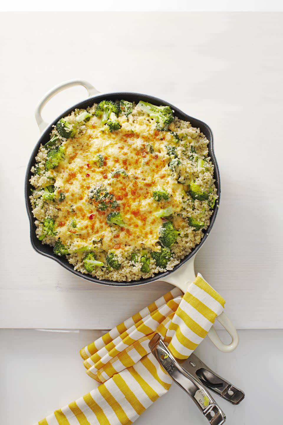 Baked Pepper Jack Quinoa Skillet