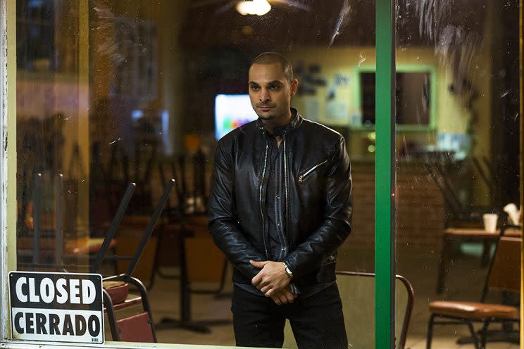 Michael Mando as Nacho Varga in AMC's Better Call Saul. (Photo: Michele K. Short/AMC/Sony Pictures Television)