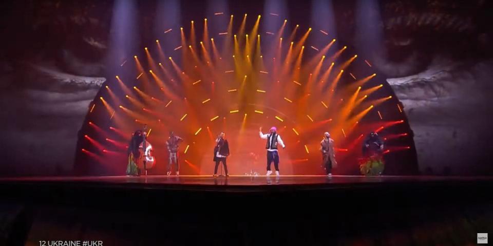 Kalush Orchestra, le soir de la finale de l'Eurovision - Capture d'écran YouTube 