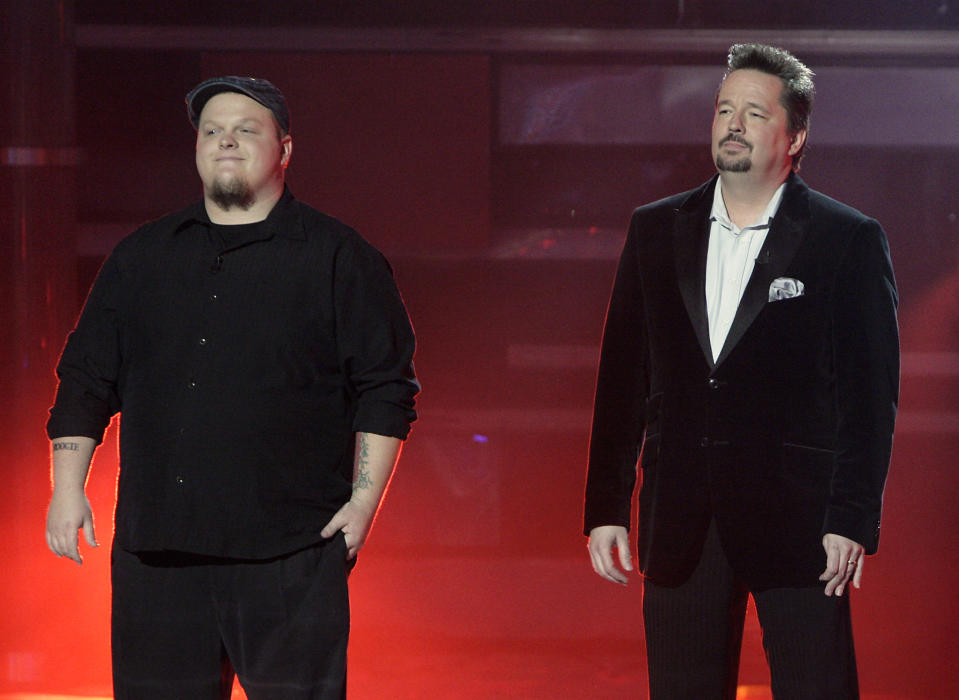 Cas Haley and Terry Fator 