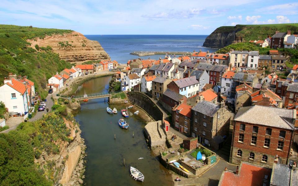 Staithes is a less touristy alternative to Robin Hood's Bay