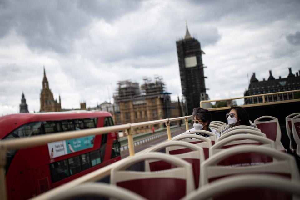 Nearly four out of five inbound tourism firms have been hit by cancellations after tougher travel rules were implented due to the Omicron coronavirus variant, a new survey suggests (Aaron Chown/PA) (PA Archive)