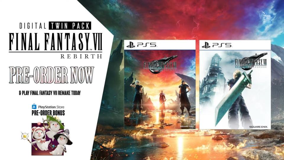 Final Fantasy 7 Rebirth Twin Pack gets you FF7 Remake for free.