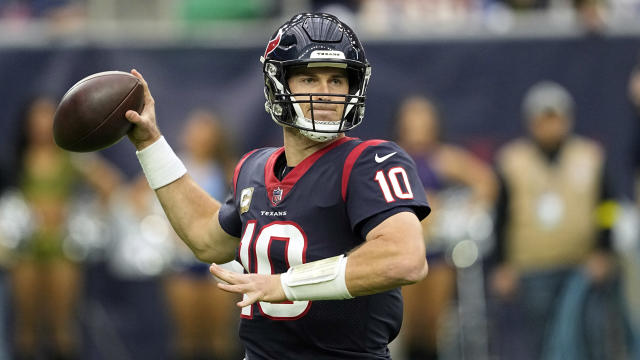 HOUSTON, TX - AUGUST 03: Houston Texans quarterback Davis Mills