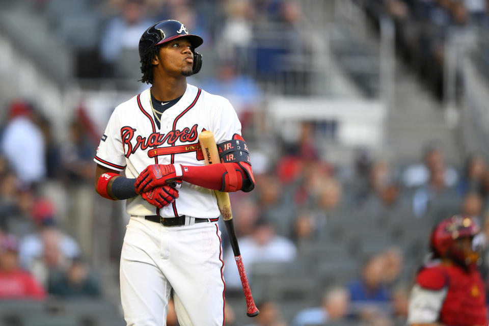 Ronald Acuna Jr. (AP Photo/John Amis)