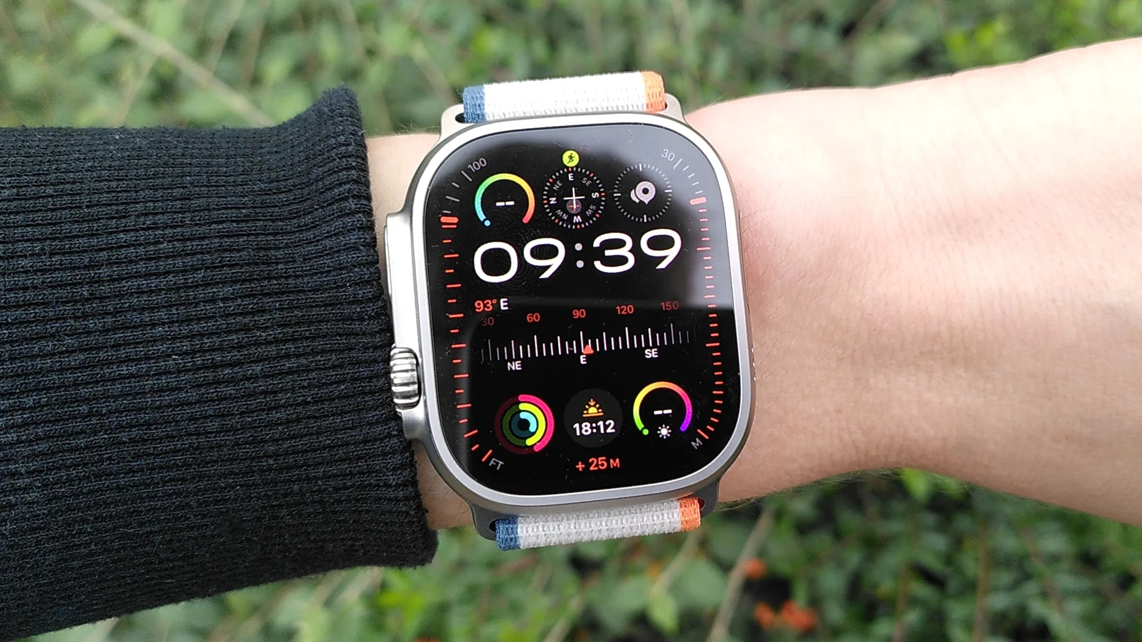  New face on Apple Watch Ultra 2. 