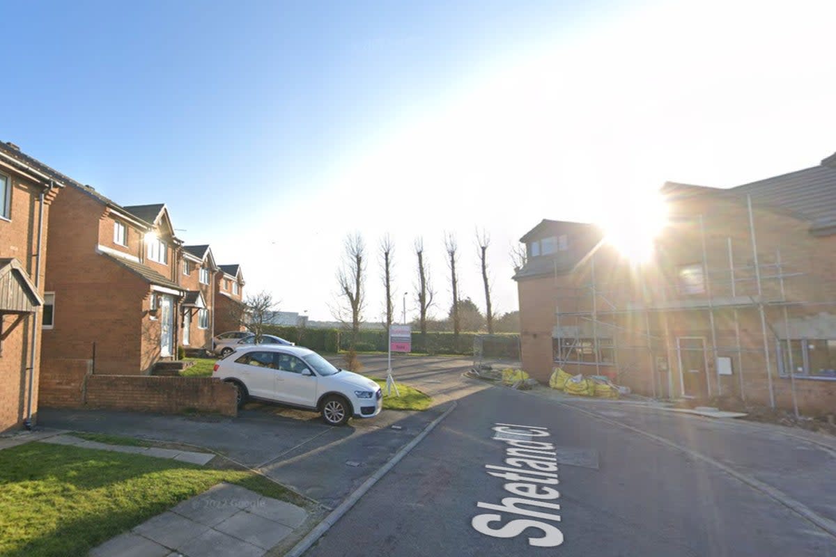 Police and the fire service were called out to a property in Shetland Close, Bradford  (Google Maps)