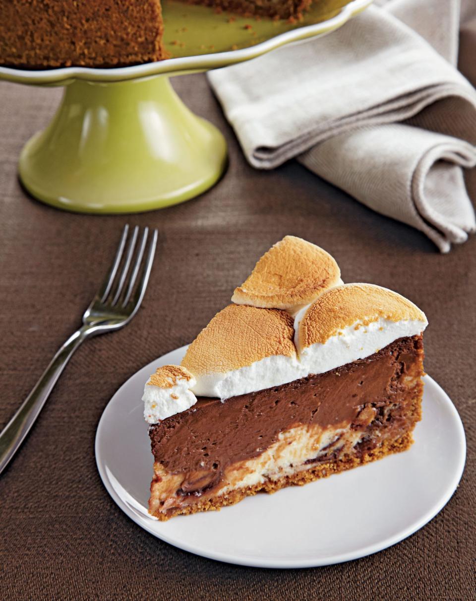 Toffee S'mores Cheesecake