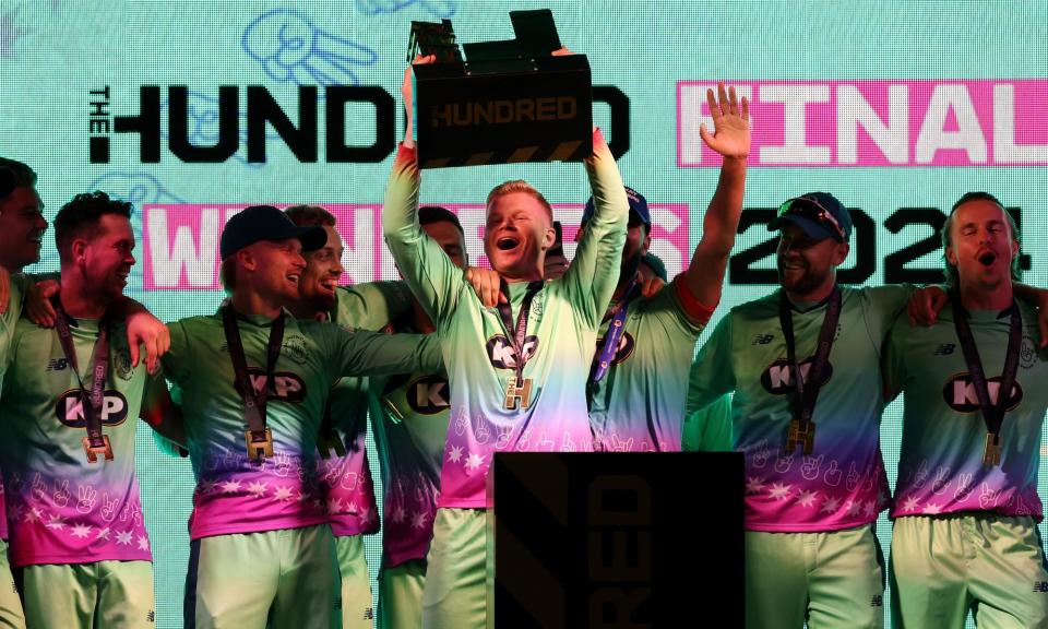 <span>Sam Billings’ Oval Invincibles have won the Men’s Hundred for the second year in a row.</span><span>Photograph: Steven Paston/PA</span>