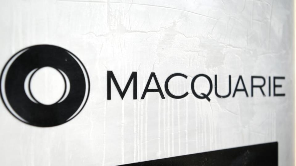BRISBANE, AUSTRALIA - NewsWire Photos - APRIL 5, 2023. A sign for Macquarie BankÃs offices in Brisbane. The bank has shocked customers in their latest interest rate update after the Reserve Bank offered some relief. Picture: Dan Peled / NCA NewsWire