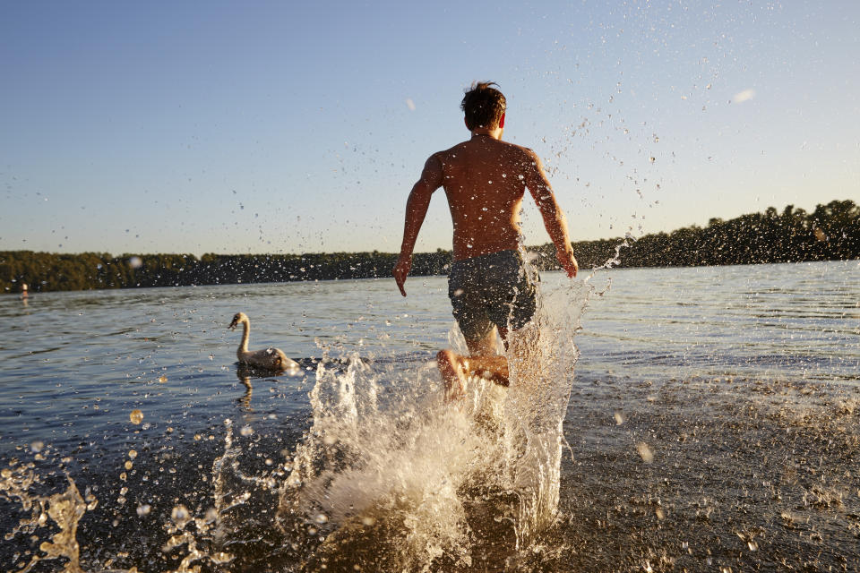 Baden ist nicht überall erlaubt. (Bild: Getty Images)