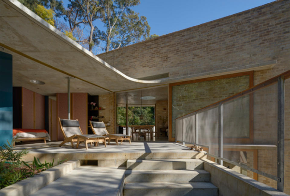 The judging panel described Cabbage Tree House, designed by Peter Stutchbury Architecture, as 