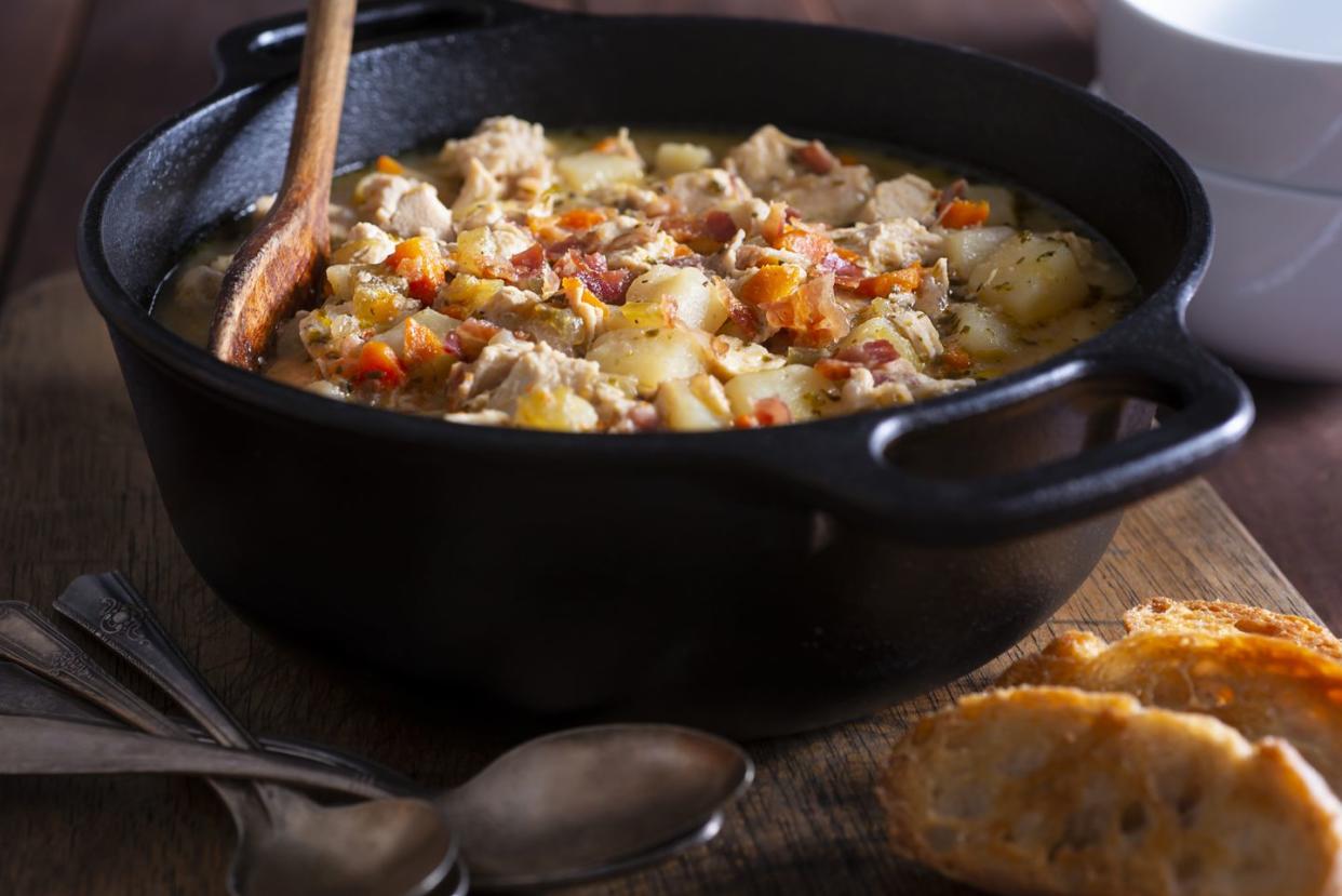 potato chicken soup