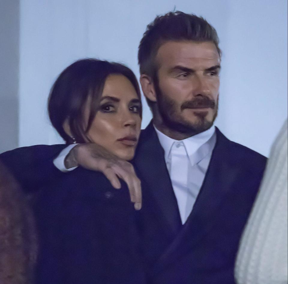 David Beckham Victoria Beckham