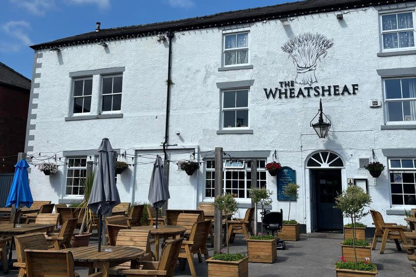 The Wheatsheaf pub, Croston, Lancashire