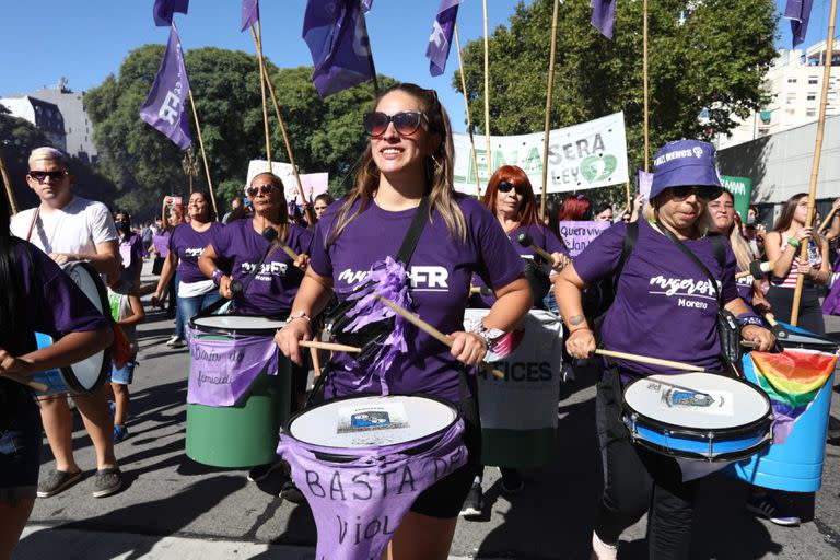 "Con esta Justicia no hay derechos ni democracia. La deuda es con lxs trabajadores”, la consigna de una de las dos marchas