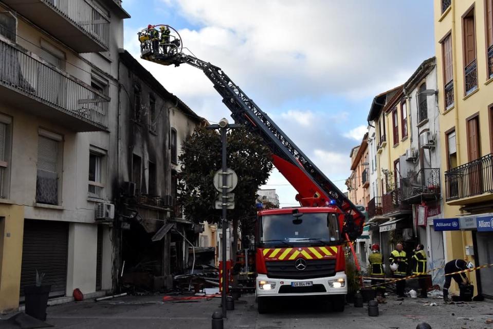 Incendie à Saint-Laurent-de-la-Salanque - AFP