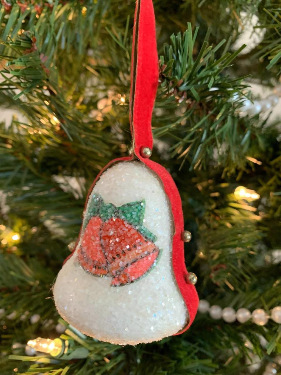 Julie Murphy’s bell ornament.