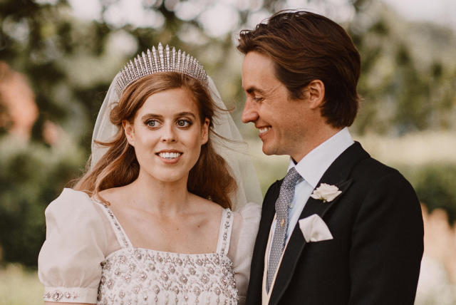 Princess Beatrice s Sparkling Wedding Shoes Were a Rewear From