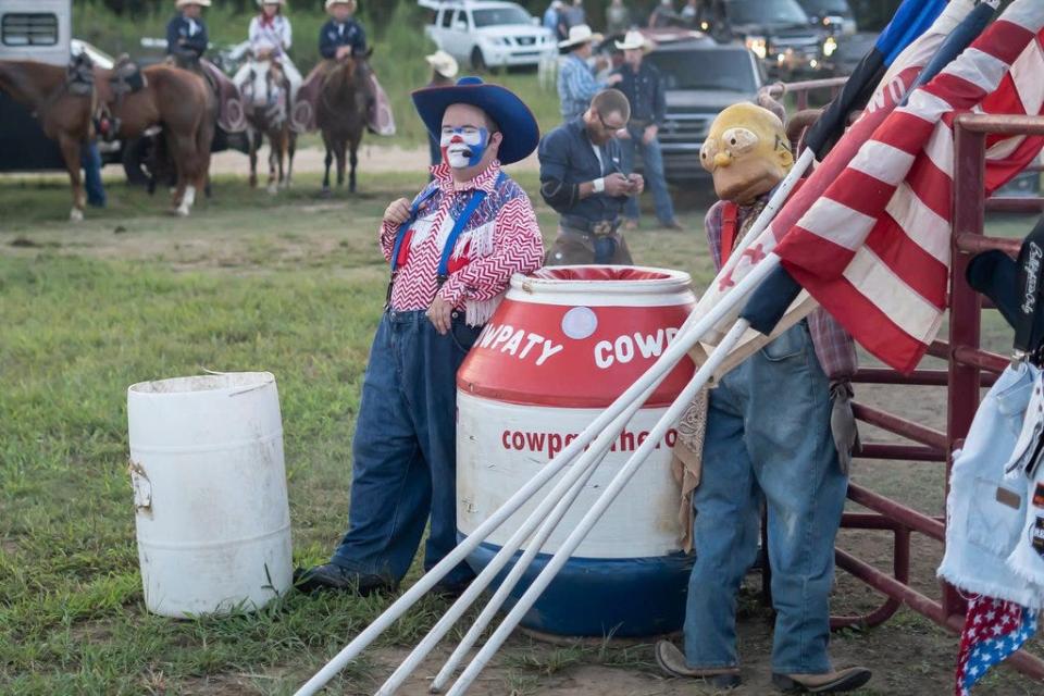 Garrett "Cowpaty" Wilson, a rodeo clown based in Burnsville, will be on hand at the Madison County Fair rodeo Sept. 29-30 in Marshall.